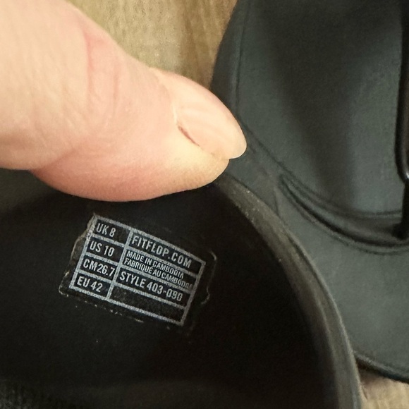 FitFlop Super Jelly black wedge sandals women’s size 10 - Picture 8 of 8